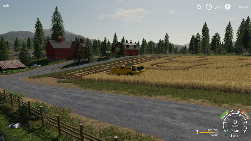 Fs Valley Crest Farm Fach Beta Fs Mod Mod For Landwirtschafts