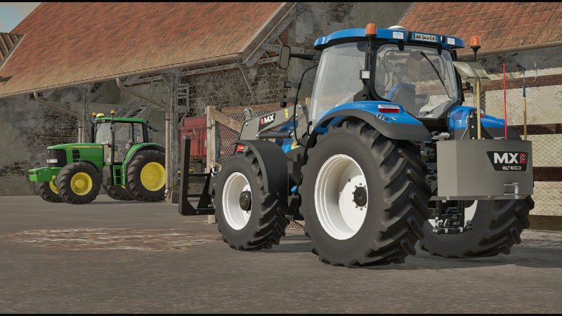 New Holland T6000 Series FS22 Mod Mod For Farming Simulator 22 LS