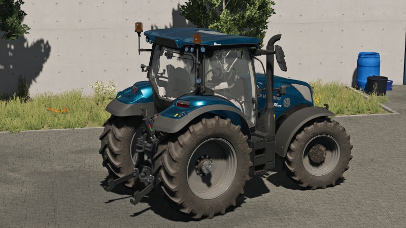 New Holland T6 Blue Power FS22 Mod Mod For Farming Simulator 22