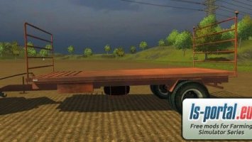 Auto bale trailer LS2013