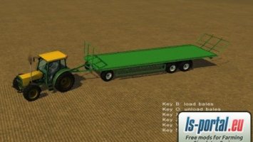 UNIVERSAL BALE TRAILER