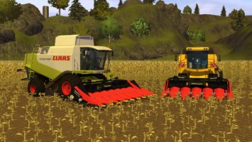 Geringhoff cutters with maize animation