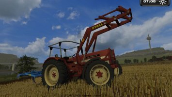 IHC 624 mit frontloader ls2013