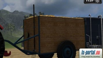 Small 1-axis trailer