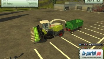 Claas Jaguar 980 TT ohne Schneidwerk beta ls2013