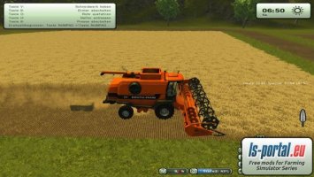 Deutz 7545 RTS v3 z prasą i hederem v4