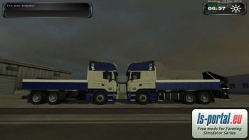 Scania R500 Pritsche i R500 Pritsche z dźwigiem