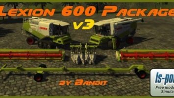 Claas Lexion 600 Package v3 ls2013