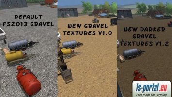 New Darker Gravel Textures v1.2 ls2013