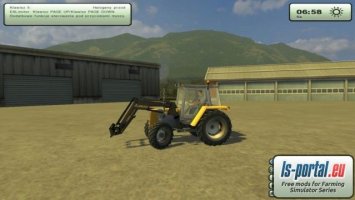 Renault 6114 Agram mit Q630 Frontloader v2