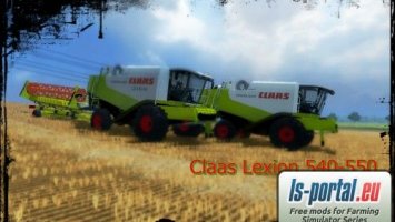 Claas Lexion 540-550 Pack ls2013