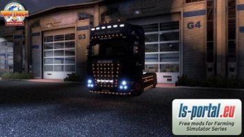 Scania additional lighting