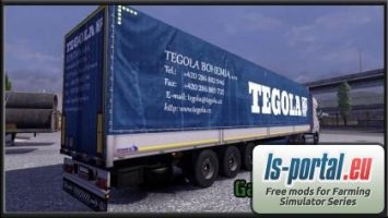 Schmitz TZ trailer skin pack ets2