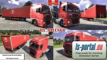 Royal Mail Combo Skin Pack ets2