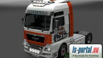 MAN Harley Davidson Edition Skin ETS2