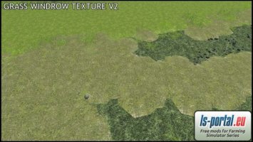 Grass Windrow Texture v2 by Prlek Modding LS2013