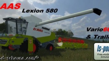 Claas Lexion 580 Pack LS2013