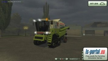 Claas Mega 370 TerraTrac LS2013