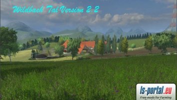 Wildbach Tal v2.2 Low Poly LS2013