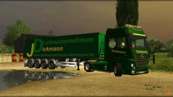 Lohnunternehmen Dickmann Trailer LS2013