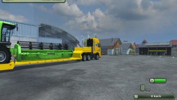 Low loader with truck LS2013
