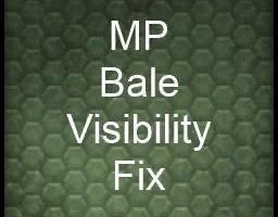 MP Bale/Pallet visibility Fix LS2013