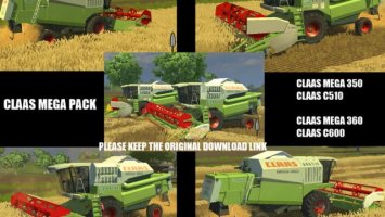 Claas Mega Pack ls2013