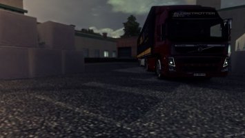 Volvo FM13 With Real Tire Mod v4 ets2
