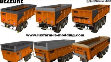 Pack 3 trailers Dezeure TT LS2013