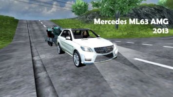 Mercedes Benz ML63 AMG LS2013
