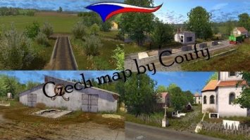 Czech map by Coufy ls2013