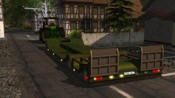 Low loader for special transportation v1.1