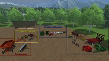 More Realistic Small Farm Implement Pack LS2013