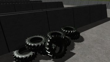 Stack of tractor tires ls2013