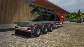 Kögel Flatbed trailer