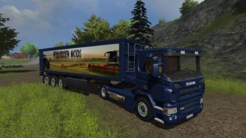 Scania-Kröger-Sattelzug 