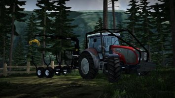 Valtra T140 Forest ls2013