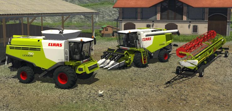 More Claas for Farming Simulator 20