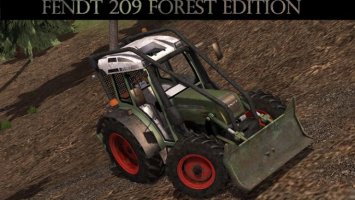 Fendt 209 Forest Edition v1.32 Forst LS2013