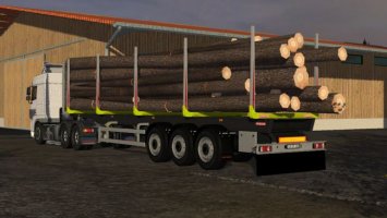 Riedler wood trailer