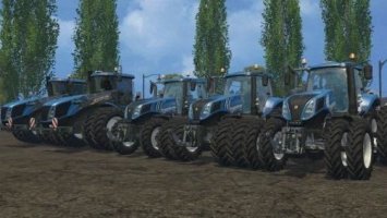 New Holland T Series Tractors Pack ls15