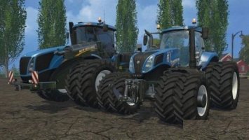 New Holland T Series Pack with Dual Wheels ls15