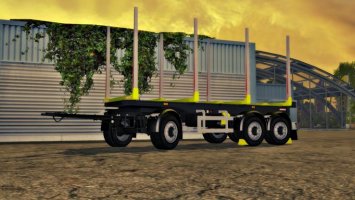 Riedler wood trailer LS15