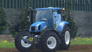 NEW HOLLAND T6.160 WITHOUT LOADER BRACKETS ls15