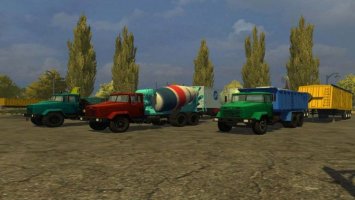 KRAZ AND TRAILERS PACK V2 ls2013