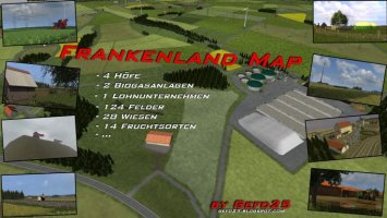 Frankenland Map