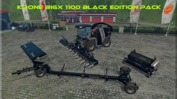 Krone BigX 1100 Black Edition V1.1