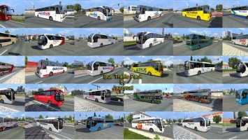 BUS TRAFFIC PACK BY JAZZYCAT V1.1.1 ETS2