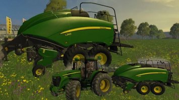 John Deere L340 Square Baler LS15