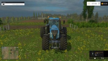 NEW HOLLAND T8320 WITH TWIN DYNAMIC REAR WHEELS LS15